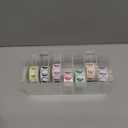 3500 PCS 7 Days of The Week Stickers 1 Inch Sticker Roll Dispenser Holder Acrylic Day Dot Dispenser Food Date Labels Stickers Monday to Sunday for Kitchen Restaurant Expiration Date