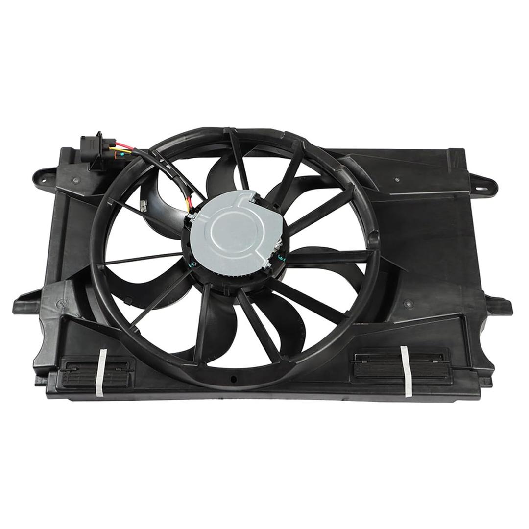 Silscvtt Black Radiator Cooling Fan 39013323 Replacement for Chevy Cruze 2011-2019
