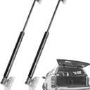27 Inch 124lb/550N Gas Spring Gas Shock Strut Gas Struts Lift Supports with L-Type Mounts for Boat Cover RV Bed Storage Heavy Duty Tool Box Lid Cabinet Trap Door Trailer Floor Hatch Set of 2 (676mm)