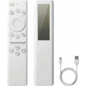 BN59-01391A Samsung Frame TV Remote, for 2018-2025 Samsung Remote Control for Smart TV with Voice Control Rechargeable Solar Cell USB-C, Compatible with Samsung Neo QLED, OLED, Crystal UHD, The Frame