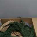 Christmas Cedar Garland Realistic - Cypress Decorations with Lights 6ft for Mantle Lighted Faux Pine Garlands for Xmas Home Decoration Indoor Stairs Railing Fireplace Outdoor 6 ft Prelit Door Decor