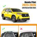 KINGGERI 300lbs Roof Rack Cross Bars Compatible with Honda Pilot 2023-2026 Sport TrailSport Touring Elite .Aluminum Roof Rails Crossbars Rooftop Cargo Carrier Luggage Rails
