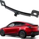 Tesla Model Y Rear Trailer Hitch, Tow Hitch 2" Receiver, Tow Hook Adapter Fit 2025 Model Y Juniper (Not for 2026, Excluded Hook)