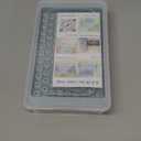 WIBIMEN Mini Ice Cube Trays, Small Tiny Round Pebble Crushed Nugget Ice Trays for Freezer with Lid - Chilling Drinks Coffee Juice(2 Pack/0.55In - Blue)