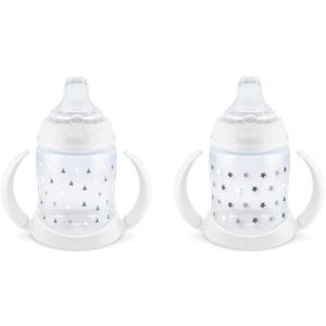 NUK Learner Cup, 6+ Months, Timeless Collection, 5 Oz, Pack of 2 BPA Free, Spill Proof Sippy Cup