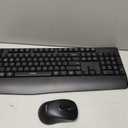 seenda Wireless Bluetooth Keyboard Mouse Combo, COE200 Ergonomic Keyboard with Wrist Rest, Silent Mouse, Multi-Device Connection, Full-Size Compatible for Windows PC Laptop Mac MacBook, Black