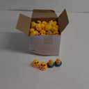 Honoson 72 Pcs Summer Beach Rubber Duckies Bulk Mini Rubber Duck Bath Toys Float Bathtub Ducky Cute Squeaky Ducky for Classroom Carnival Summer Birthday Baby Shower Party Favor