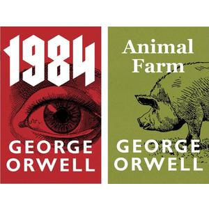 1984 Animal Farm - SET OF TWO BOOKS - HARDCOVER - NEW
