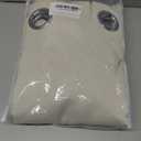 SimpleHome 100% Blackout Curtains for Bedroom,Thermal Insulated Grommet Window Drapes Room Darkening Cream Curtains for Living Room with Black Back,52 x 84 Inch,2 Panels