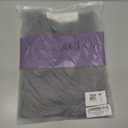 Arach&Cloz Women's Soft V Neck Long Sleeve Fall Casual Regular Fit Sweater Tops (Gray, S)