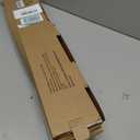 KAMANINA 1 Inch Double Curtain Rod 36-72 Inch, Heavy Duty Dual Rods, Bronze