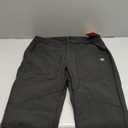 MoFiz Women's Waterproof Insulated Snow Pants Fleece Lined Winter Ski Hiking Pants Warm Outdoor Softshell with Elastic Waist (Medium, Black)