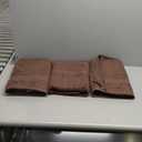 Home Weavers Elegance Essentials 550GSM 100% Cotton Zero Twist Quick Dry Bath Towel (2 Pcs) - 27"x54", Chocolate