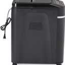 Amazon Basics 200-Sheet Auto Feed Cross-Cut Paper Shredder, High Security P-4, Anti-Jam, 8.5 Gallon Pullout Bin, Black