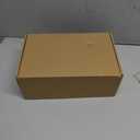 Womens Plush Platform Slippers Warm Fuzzy Winter Slippers Indoor/Outdoor Cozy House Shoes with Non-Slip Rubber Sole (8, Beige)