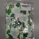 Enlifety 6-12Y Girls Flowy Dress Summer Casual Sundress Spaghetti Straps Printed Dresses (Green)