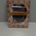 JMS&JMS Lash Clusters Kit Lash Extension Kit with Lash Bond and Seal Eyelash Applictor Lash Remover Eyelash Brush Lash Extension Kit for Beginner (3D BABY SOFIA-8-18mix)