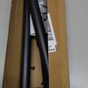 Shower Curtain Rod, 1" Diameter Heavy Duty Tension Shower Rod, Non Slip Adjustable 28-74 inch No Drilling Shower Curtain Rods Spring Tension For Bathroom, Shower Stall, No Rust, Black