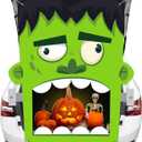 Halloween Trunk or Treat Car Decorations Kit Green Zombie Backdrop Creepy Zombie Car Decoration Kit for SUV Zombie Car Trunk Banner Decor for Garage Yard Garden Party Decor Supplies Favor