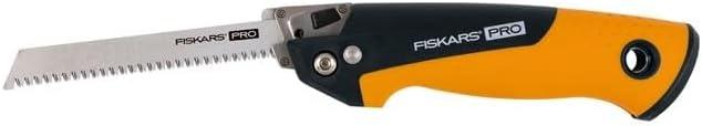 Fiskars Pro POWER TOOTH Compact Utility Hand Saw (6 in blade.) (Single)