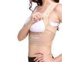 Fit Geno Posture Corrector for Women Invisilite: Invisible Lightweight Back Brace for Neck Shoulder Upper Back Pain Relief - Improve Posture Correct Hunchback Slouching Under Clothes XX-Large