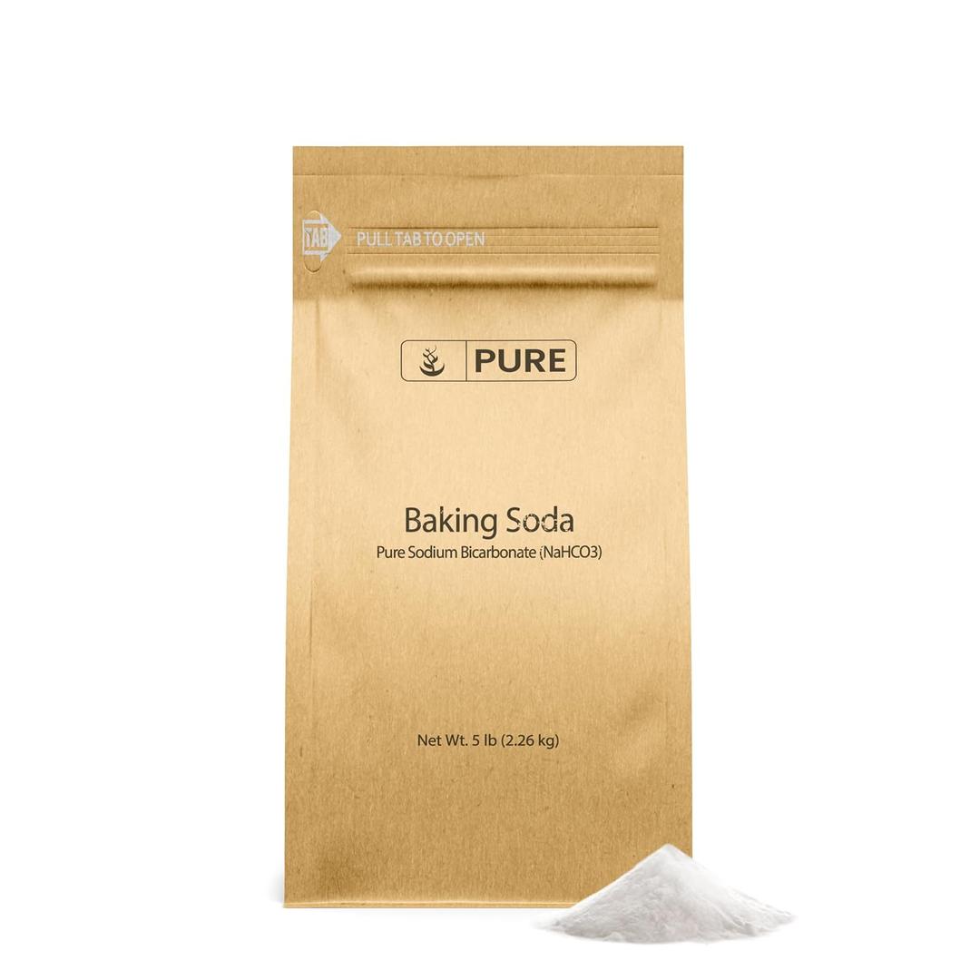 Pure Original Ingredients, Baking Soda, 5 Lb (EXP 05/20/28)