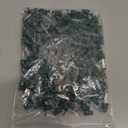 Mudder 200 Count Replacement Christmas Tree Light Bulbs 2.5v 0.425 Watt Mini Replacement Light Bulb Incandescent Wire String Lights Prelit Xmas Tree Decoration(Green Base with Warm White Bulb)