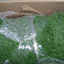LOOBANI Artificial Grass Rug Indoor Outdoor, Realistic Synthetic Grass with Drainage Holes, Artificial Grass Turf for Balcony Garden Landscape Decoration, 5 Feet x 8 Feet