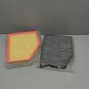 Cabin & Engine Air Filter Kit for 2018-2019 X3 (XDrive30i/SDrive30i/M40i), 2019 X4; 2020-2021 X3 (XDrive30i/SDrive30i); 2020-2022 X4 (XDrive30i Only), Replaces 64119382885, 13718577171