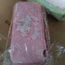 HYPERCASE Pink Girly Switch Lite Carrying Travel Case Cute Cartoon Pattern, with Switch Lite Skin Cover Protector TPU Softshell, HD Screen Protector, Shoulder Strap & 2 Thumb Grips