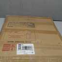 Black Bathroom Mirror, 16"x20" Rectangle Mirror, Matte Black Mirror, Metal Frame Square Corner Vanity Mirror, Wall Mounted Mirror for Modern, Living Room, Bedroom, Horizontal Or Vertical 