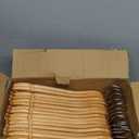 Wooden Hangers 30 Pack, Heavy Duty Wood Hangers for Coats, Suits, Jackets, Closet & Pants Durable Premium Wood Hangers with 360-Degree Rotatable Hook and Notches, Natural