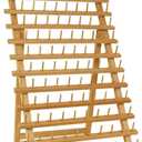 120-Spools Wooden Thread Holder Sewing and Embroidery Rack and Organizer