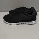 Ladies Bobbies and Brooks 
Womens Walking Shoes | Slip On Sneakers for Women |Comfy Tennis Running Shoes | Lightweight and Breathable Size 10, Black 