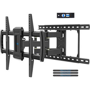 Mounting Dream TV Wall Mount for Most 42-84 Inch TVs, Full Motion Wall Mount Bracket with Articulating Arms , Max VESA 600x400mm , Up to 100LBS , Fits 16" , 18" , 24" Studs