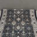 Hallway Washable Runner Rug - 2'6x14 Kitchen Rugs Entryway Rug Runner Vintage Soft Floor Mat Non Slip Indoor Farmhouse Carpet for Bathroom Living Room Bedroom (2'6''x14', Black)