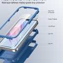 Magnetic for iPhone 17 Case with Blet Clip, Compatible with Magsafe,2X Screen Protector,Military-Grade Protection, Drop-Proof Phone Cover for iPhone 17 6.3 inchs, Blue