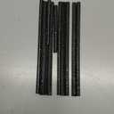 INSAUTO 10pcs Bling Car Accessories for Women, Auto Vent Outlet Trim, Rhinestone Bling Sedan Air Conditioner Decoration Strip(Black)