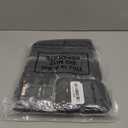 Woanger 500 Pcs Black Organza Bags Bulk 3 x 4 Inch Small Drawstring Mesh Gift Bags Sheer Jewelry Pouches Sachet Candy Pouch for Wedding Favor Holiday Festival Birthday Party Shower