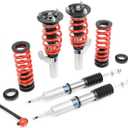 FAPO Adjustable Height Coilover Suspension Strut Lowering Kit, Mono-Tube Compatible with BMW E90 E91 E92 E93 3 Series RWD 2006-2013 Shock. One item is missing from each pair. Not a complete set.