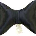 Save My Face!" Pillow La Petite Just The Pillow Luxury Satin Black, 1 Count