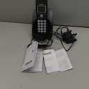 VTech Cordless Phone with DECT 6.0, Full-Duplex Speakerphone, Lighted Display, Backlit Keypad, Caller ID/Call Waiting, Volume Control, Hearing Aid Compatible, Wall Mount | VG131-11 (Black)