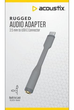 Acoustix™ Rugged Audio Adapter, 3.5 mm 