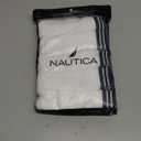 Nautica Men's Classic Cotton Boxer Brief Multipack (Large, White- 5 Pack)