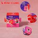 3 x 24 Pack Premium Valentine's Day Mini Cubes Set with Cards & Bags, 3x3x3 Puzzle Cubes (1.18 Inch) Heart-Themed Classroom Exchange Gifts, Valentines Gift, Bulk Party Favors, Goodie Bag Stuffers for Kids