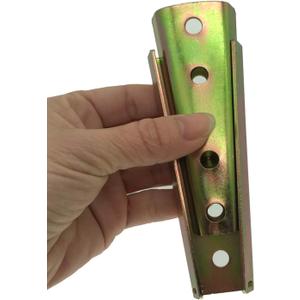 4 pairsSofa Latch, Sofa Slider, Bed Frame Accessories, Furniture Connector, Tapered Diagonal Bolt, Sofa Fixing Bolt, Interlocking Sofa Connector Bracket (Length 120MM)(Color)