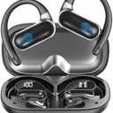 AI Translation Earbuds Real Time,182 Language Translator Earbuds,5-in-1 Open Ear Translator Device,Audifonos Traductores Ingls Espaol,Translating Earbud for Travel Learning with Charging Case,Black