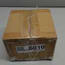 4 x 4 Post Base, 2 Pcs (Inner Size 3.6"x3.6"Deck Post Base) Heavy Duty Metal Black Powder Coated Post Brackets Fit for Standard Wood Post Anchor for Deck Porch Handrail Railing Support