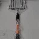 Pitchfork for Gardening, 10 Tines Pitch Fork with Non-Slip Handle, Heavy Duty Pitch Fork for Mulching, 45 Inches