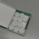 Topstone Flickering Flameless Battery Operated LED Tea Lights Candles with Remote Control,Amber Decorative Timer Candles for Home and Festival Decoration,Set of 12